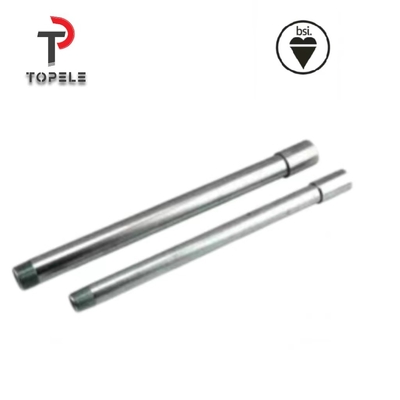 IG BS4568 Acero pregalvanizado de conducto clase 4