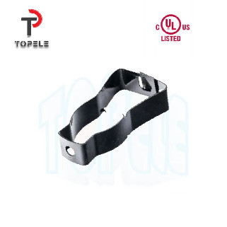 Las colocaciones del conducto del IEC de las sujeciones negras del conducto acortan el tipo Cady Black Clamp