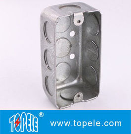 TOPELE 58351 / 58361 / 58371 Caja de acero galvanizado Rectangular Caja de utilidad