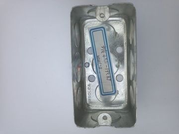 TOPELE 58351 / 58361 / 58371 Caja de acero galvanizado Rectangular Caja de utilidad