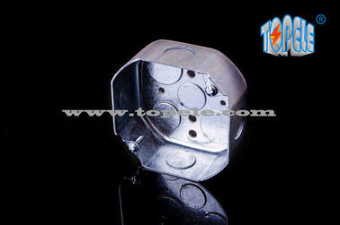TOPELE 54151 / 54161 / 54171 Caja de acero galvanizado caja de salida octogonal caja de conducto eléctrico