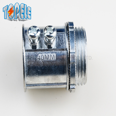 cinc de 20m m -50mm EMT Conduit Fittings IEC61386 EMT Set Screw Connector
