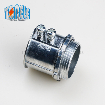 cinc de 20m m -50mm EMT Conduit Fittings IEC61386 EMT Set Screw Connector