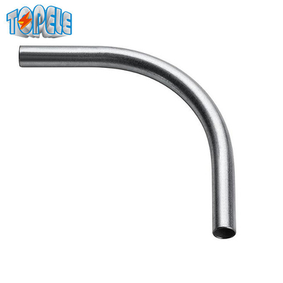 El IEC 61386 EMT Conduit Fittings codo de 90 grados galvanizado/Eletro galvanizó