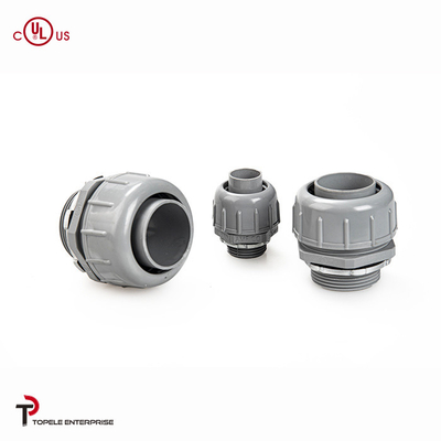 El 1/2” 3/4&quot; 1&quot; conector recto del conducto flexible hermético con el PVC