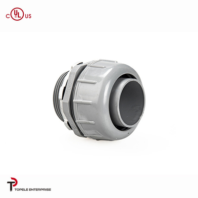 El 1/2” 3/4&quot; 1&quot; conector recto del conducto flexible hermético con el PVC