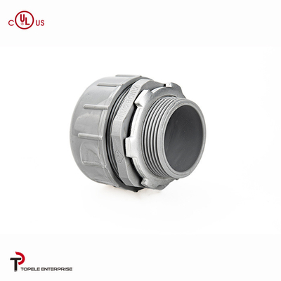 El 1/2” 3/4&quot; 1&quot; conector recto del conducto flexible hermético con el PVC