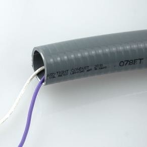 Conducto eléctrico no-metálico hermético flexible 1" del PVC ′ de X 50