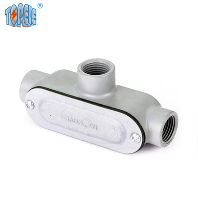 Lr/Ll/C/T/Lb roscó el cuerpo de aluminio rígido del conducto con la cubierta