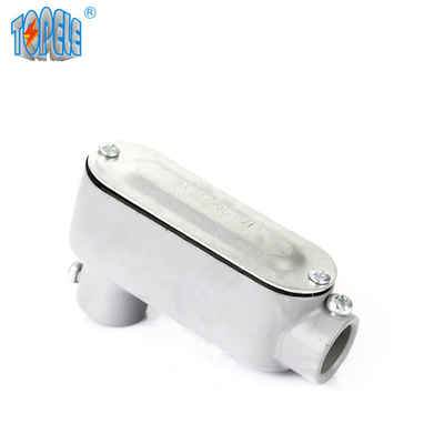 Lr/Ll/C/T/Lb roscó el cuerpo de aluminio rígido del conducto con la cubierta