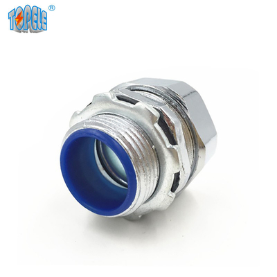 Virola de acero galvanizada para el conector flexible del conducto