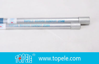 Conducto de acero galvanizado BS4568 / tubo BS4568 / tubo GI con tapa de protección