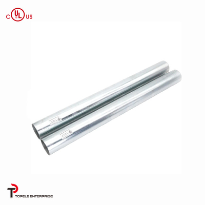 20 mm, 25 mm tubo de conducto galvanizado BS4568 tubo de conducto eléctrico de acero