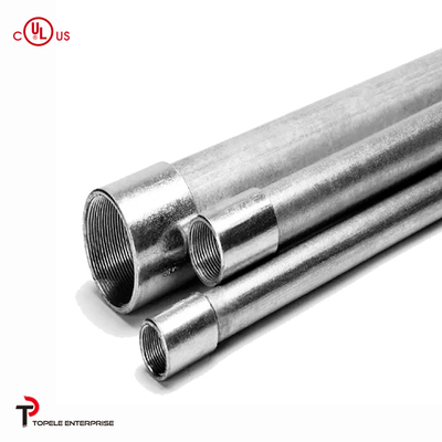 1 / 2 en IMC conducto y accesorios conducto de cable de acero galvanizado de 10 pies de largo