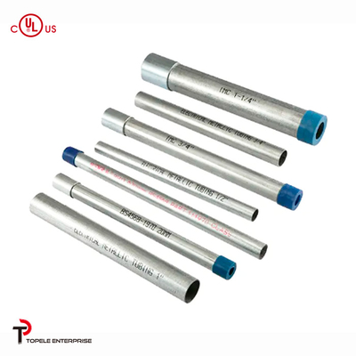 1 / 2 en IMC conducto y accesorios conducto de cable de acero galvanizado de 10 pies de largo