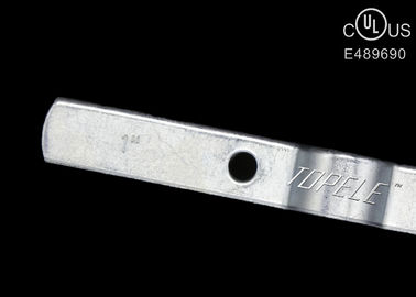 Clampada de elevación de tubos industriales de plata personalizada para soporte de cables, material de construcción estructura de acero de lengua corta elevación C