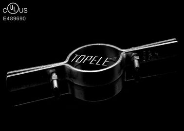 Clampada de elevación de tubos industriales de plata personalizada para soporte de cables, material de construcción estructura de acero de lengua corta elevación C