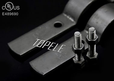 Clamparas de tubería de acero al carbono Clamparas para soportes de tuberías con tamaño de 1/2 pulgada - 6 pulgadas