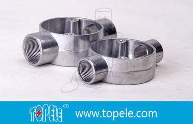 TOPELE 25MM Caja de unión de aluminio galvanizado sumergido en caliente / Caja de conducto metálico con normas BS4568 /