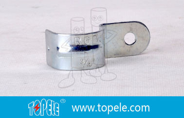 Accesorios de conducto EMT galvanizados de 1 pulgada, correa de conducto EMT de un agujero