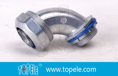 Conector de ángulo de 90 grados de tipo flexible de zinc fundido a presión líquido