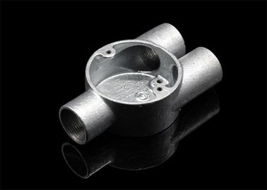 3/4 ̊ o 1 ̊ Inspección de canales Codo Tee Caja de unión circular de hierro maleable para conductos rígidos
