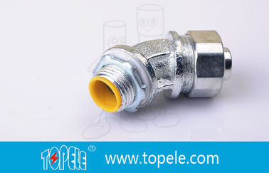 Conector de conductos y accesorios flexibles y maleables revestidos con zinc