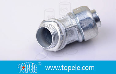 Conector de conductos y accesorios flexibles y maleables revestidos con zinc
