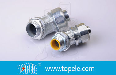 Conector de conductos y accesorios flexibles y maleables revestidos con zinc