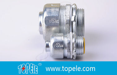 Conector estrecho de hierro líquido maleable conducto flexible y accesorios