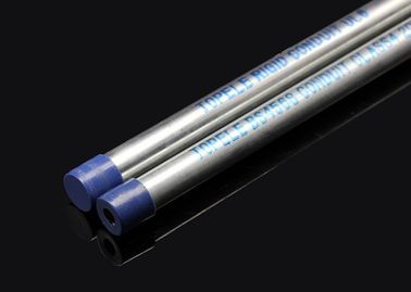 BS 4568 / BS 31 Tubo de conducción de metal galvanizado por sumersión en caliente con extremos y tapas atornillados