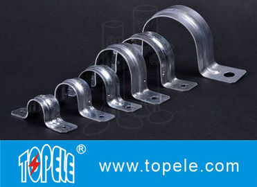 Accesorios de conductos EMT, acero galvanizado / zincado con dos agujeros EMT correa de conductos OEM