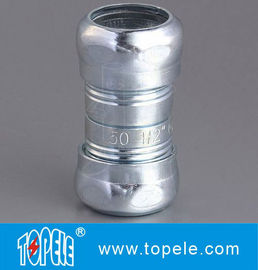 Acero zincado, conector eléctrico Acoplamiento de tuberías EMT Acoplamiento de 1/2 pulgada a 4 pulgadas