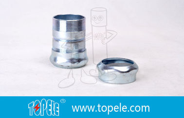 Acero zincado, conector eléctrico Acoplamiento de tuberías EMT Acoplamiento de 1/2 pulgada a 4 pulgadas