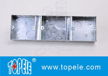 Acero BS4568 Terminal 1 + 1 + 1 Caja de bandas, cajas eléctricas y cubre el mercado de Arabia Saudita
