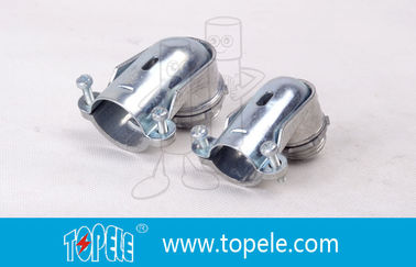 90 grados de metal zinc flexible conducto y accesorios conectores de ángulo de compresión