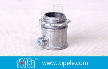 0.5 pulgadas - 4 pulgadas EMT conducto y accesorios conjunto de tornillo acoplamiento eléctrico de zinc-revestido EMT conector
