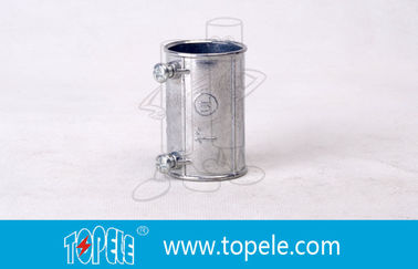 EMT Conjunto de acoplamiento de tornillo, accesorios de conductos eléctricos Acoplamiento de zinc / accesorios de conductos metálicos flexibles F bajo
