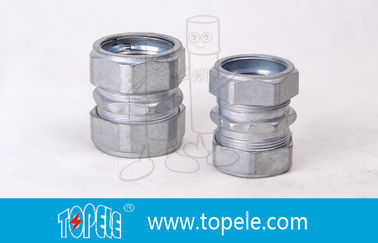Acoplamiento de compresión EMT Zinc,Fittings de conductos EMT de tornillo fijo Zinc Acoplamiento de compresión EMT fundido a presión