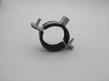Clampada de tubería de trabajo pesado EMT Conducto y accesorios con tornillos de caucho Epdm de dos lados