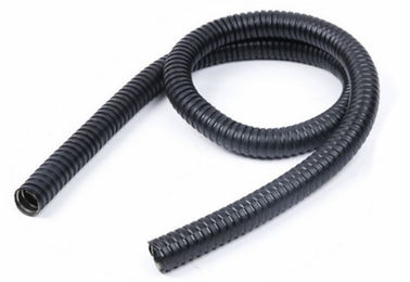 Negro Naranja Gris PA Flexible conducto eléctrico de acero galvanizado tubo flexible