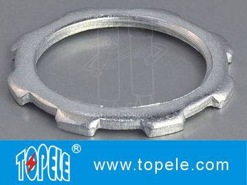 Fittings eléctricos de conducto de zinc de cerradura de conducto para rígidos / IMC / EMT de la norma ISO