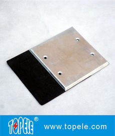 Capa plana de aluminio con estampillado, cajas de toma de corriente resistentes al clima.