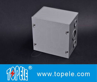 Caja de conexión eléctrica exterior de conducto de acero cuadrada Caja de recinto resistente a la intemperie