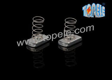 M6 M8 M10 M12 Unistrut canal galvanizado zincado de acero de resorte