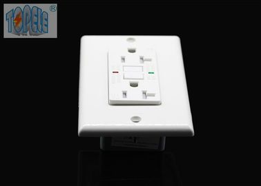 15A 125V AC GFCI Receptacles Duplex Resistente a la manipulación Función de monitoreo de fin de vida