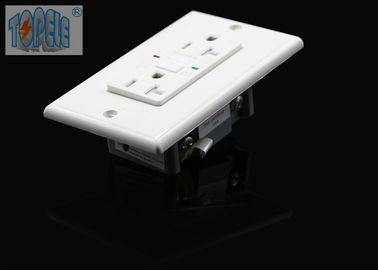 15A 125V AC GFCI Receptacles Duplex Resistente a la manipulación Función de monitoreo de fin de vida