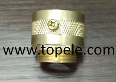 Máquina CNC de conducto flexible y accesorios de latón macho adaptador de manguera de conducto