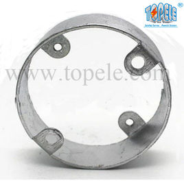 Accesorios eléctricos para conductos de acero inoxidable BS4568 Anillos de extensión de cajas de conductos