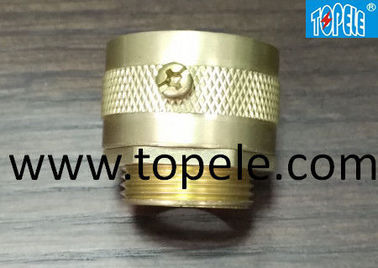 Long Life Flexible conducto y accesorios máquina CNC de latón adaptador masculino